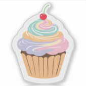 pastelcupcake sticker (Voorkant)