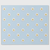 pasteldaisy-inpakpapier cadeaupapier (Vlak)
