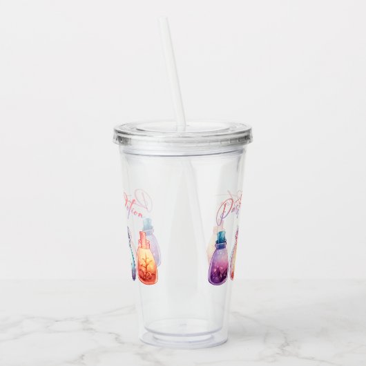 pasteldrank acryl drinkbeker (Links)