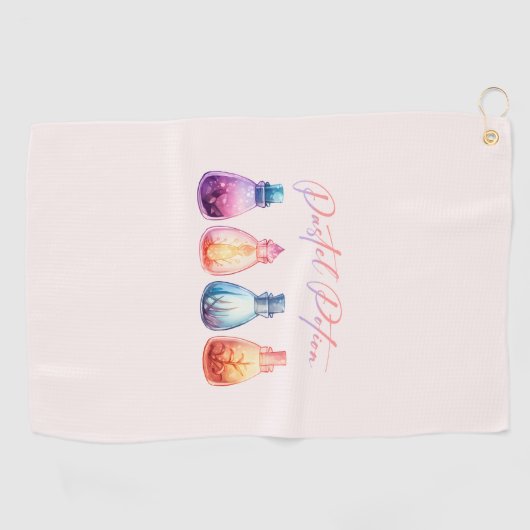pasteldrank golfhanddoek (Horizontaal)