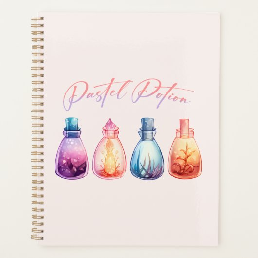pasteldrank planner (Voorkant)