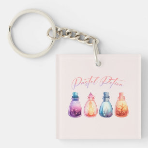 pasteldrank sleutelhanger