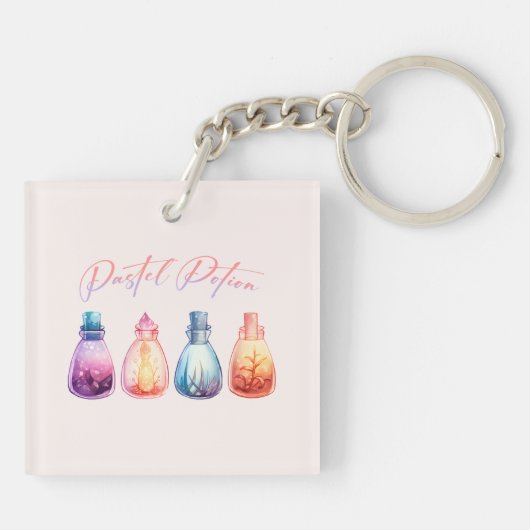 pasteldrank sleutelhanger (Achterkant)
