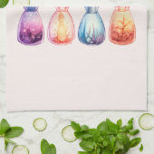 pasteldrank theedoek (Gevouwen)