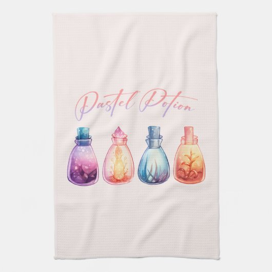 pasteldrank theedoek (Verticaal)