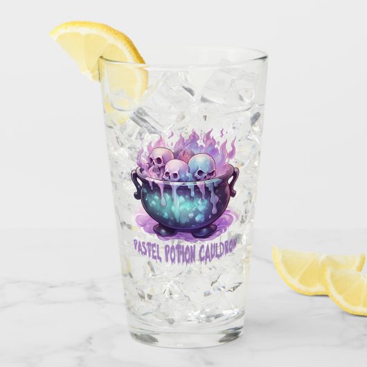 pasteldrankketel glas (Voorkant ijs)