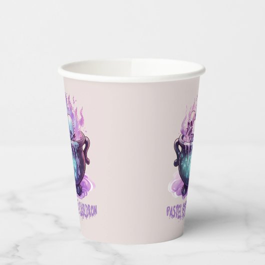 pasteldrankketel papieren bekers (Links)