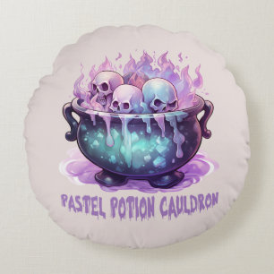 pasteldrankketel rond kussen