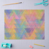 pasteldriehoekweefsel tissuepapier (Craft)