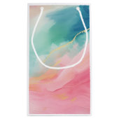 Pasteldromen: artistieke penseelstreken klein cadeauzakje (Achterkant)