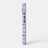 Pasteldroom Boho Geometrische Kaleidoscoop iPhone 16 Hoesje (Linkerkant)