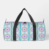 Pasteldroom Boho Geometrische Kaleidoscoop Plunjezak (Achterkant)