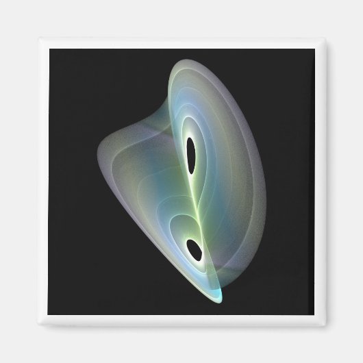 pastelfractal magneet (Voorkant)