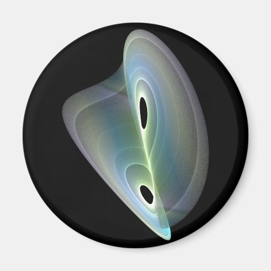 pastelfractal magneet (Voorkant)