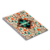 Pastelgeel 🎾 tennisgenot🎾 notitieboek (Rechterzijde)