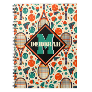 Pastelgeel 🎾 tennisgenot🎾 notitieboek