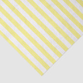 pastelgeel witte strepen gestreept tissuepapier (Detail)