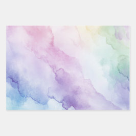 pastelgelukspapier inpakpapier vel