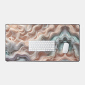 pastelgeneratief landschap bureaumat (Keyboard & Muis)