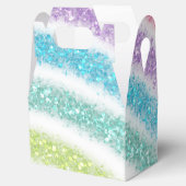 pastelglitterregenboog bedankdoosjes (Geopend)
