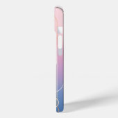 pastelgradiënt geometrisch Case-Mate iPhone case (Achterkant / Links)