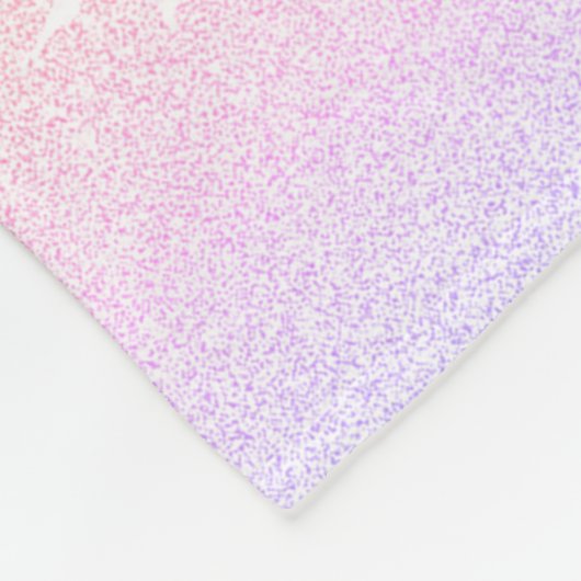 Pastelgradiëntlibellen Fleece Deken (Hoek)