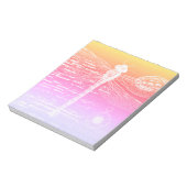 Pastelgradiëntlibellen Notitieblok (Linkerzijde)