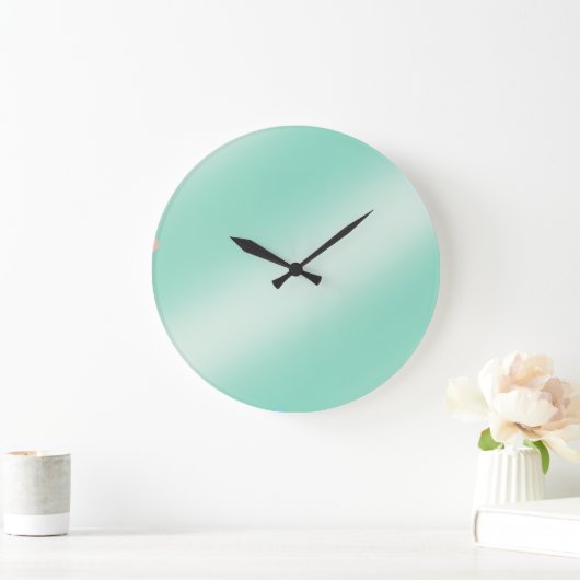 Pastelgroen  grote klok (Huis)