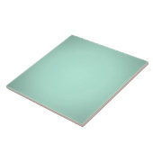 Pastelgroene kleur,  tegeltje (Zijkant)