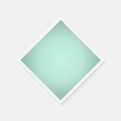 Pastelgroene kleur, vast servet (Hoek)