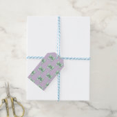Pastelgroene Strik Cadeaulabel (Met Touw)