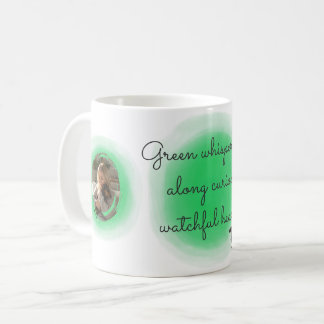 Pastelgroene waterverf Dachshund gepersonaliseerd  Koffiemok