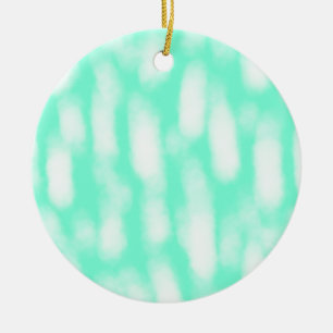 Pastelgroene witte waterverf strepen abstract patr keramisch ornament