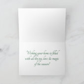 pastelgumvallen feestdagen kaart (Binnen)