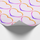 pastelharten roze inpakpapier (Hoek)