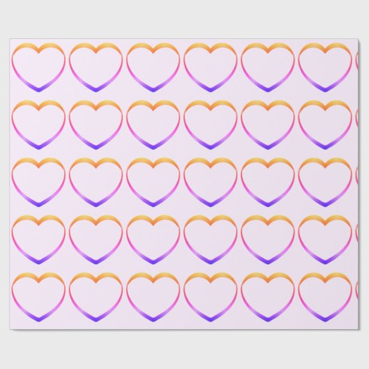 pastelharten roze inpakpapier (Vlak)