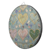 Pastelharttapijt Dartbord (Voorkant Rechts)