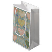 Pastelharttapijt Klein Cadeauzakje (Voorkant Gekanteld)