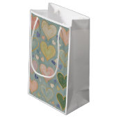 Pastelharttapijt Klein Cadeauzakje (Achterkant Gekanteld)