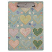 Pastelharttapijt Klembord (Voorkant)