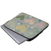 Pastelharttapijt Laptop Sleeve (Voorkant onderkant)