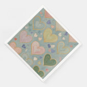 Pastelharttapijt Servet (Hoek)