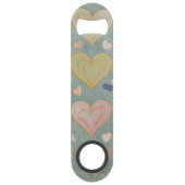 Pastelharttapijt Speed Flessenopener (Achterkant)