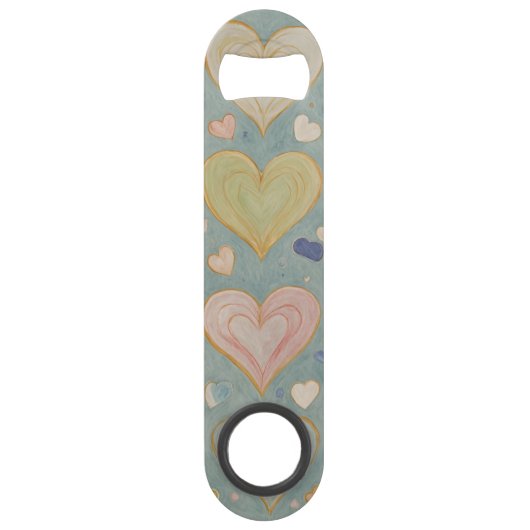 Pastelharttapijt Speed Flessenopener (Voorkant)