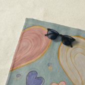 Pastelharttapijt Strandlaken (In situ)