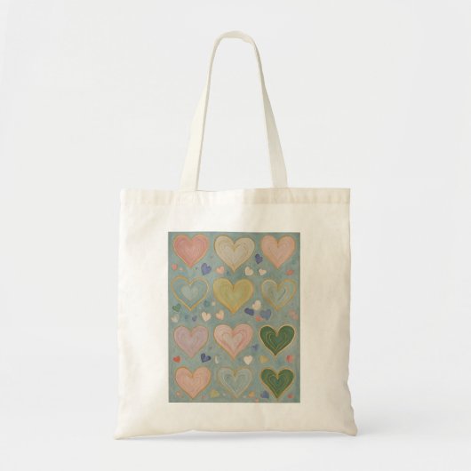 Pastelharttapijt Tote Bag (Voorkant)