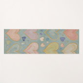 Pastelharttapijt Yogamat (Voorkant (horizontaal))