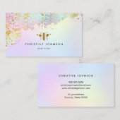 pastelhellingen bij visitekaartje (Voorkant / Achterkant)