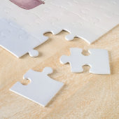 Pastelheteballonnenlucht Legpuzzel (Zijkant)