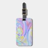 pastelhologram bagagelabel (Voorkant verticaal)